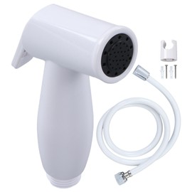 Bidet Sprayer G1/2 Thread Wall Mounted Handheld Toilet Sprayer for Dog Shower Floor CarpetB1115W 3 Piece Set 1