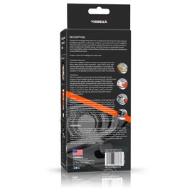 Visbella Auto Vehicle Headlight Restoration Kit, DIY Car Care Electric Repair Kit to Restore Oxidation Hazy Yellow Scratch for Headlights, Taillights, Fog or Directional Lights (Wipe Solution)