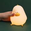 LED Night Light Interesting Chicken Pat Light USB Charging Baby