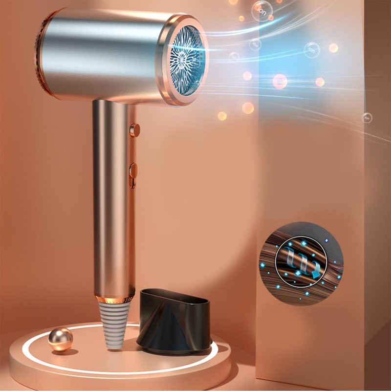 Negative Ion Hair Dryer High Power Blue Light Caring Quiet