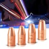 STAHLWERK Wire Guide Nozzles Set of 4 0.8/1.0/1.2/1.6 mm Guide
