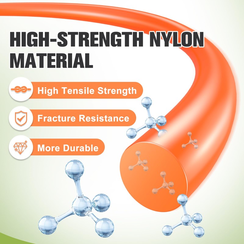 PLUSINTO String Trimmer Line .065", 295 Feet Weed Eater String,