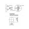 Allanson 1623 Flush Mount Lamp Holders for VHO and HO