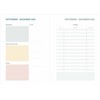 PlanWeek Pastel Blue 2025: Desk Format Calendar