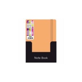 EasyNote A5 Notebook with Band - Assorted Colours, 4311