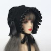Women's Mob Cap Victorian Housemaid Bonnet Pilgrim Hat Colonial Costume
