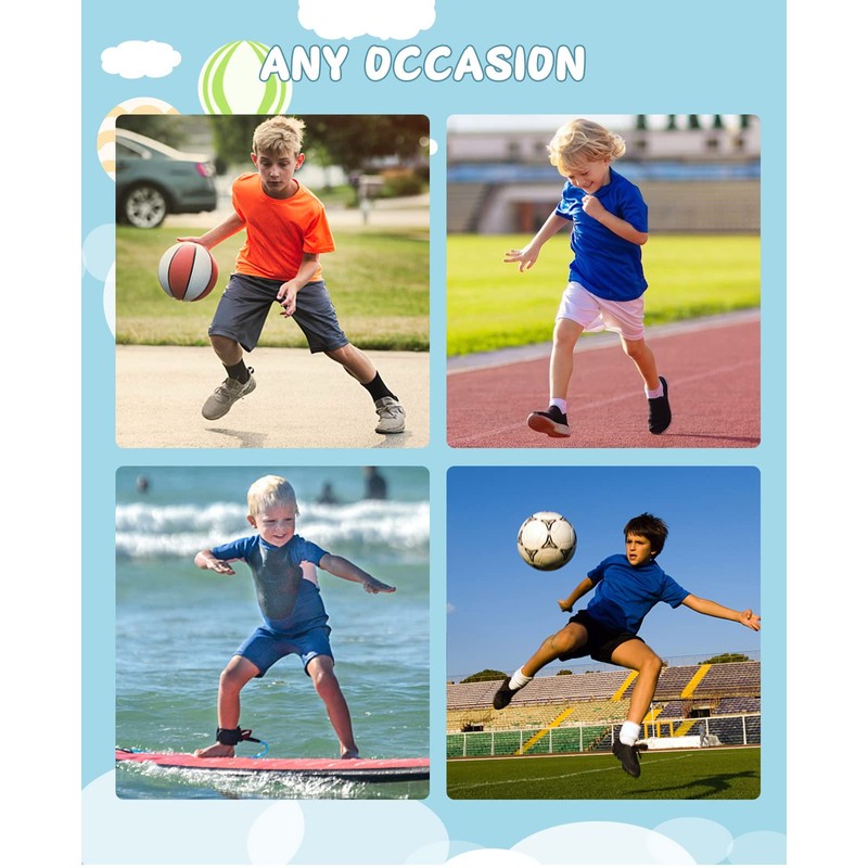 MEETYOO Boys Rash Guard Short Sleeve, Kids UPF 50+ Sun