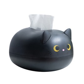 Tissue Box, Cartoon Cat Cute Tissue Dispenser, Napkin Holder, Cosmetic Tissue Box, Tissue Dispenser, Paper Towel Box, Paper Towel Box for Car, Bathroom, Bedroom, Office