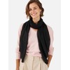 XuoAz Women Lightweight-Chiffon-Scarf Spring-Summer-Scarves-Shawl-Wraps Long Neck Scarf for Evening Party