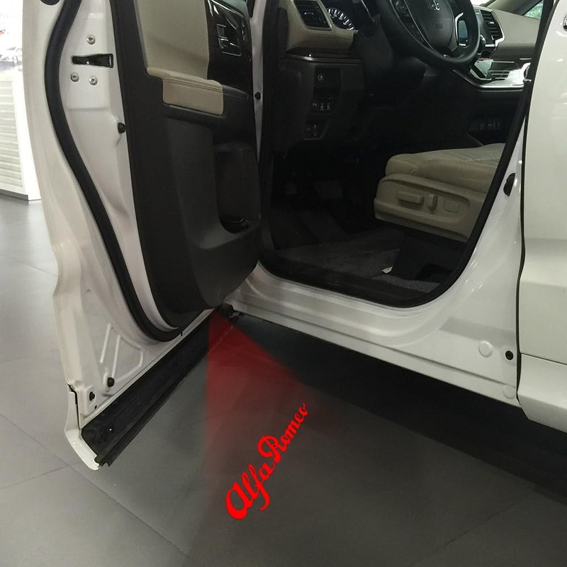 2pcs Non-Fading LED Car Door Logo Lights Courtesy Projector Laser