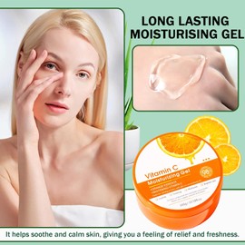 98% Purity Face Body Gel,10.58oz - Hydrating Moisturizer for Face and Skin,No Sticky Moisturizing Gel