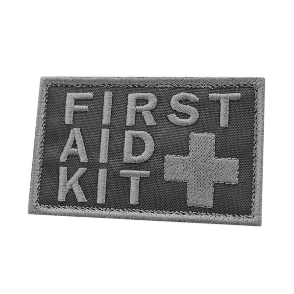 LEGEEON Subdued First Aid Kit 2x3.25 IFAK Medic MED Trauma Paramedic Morale Fastener Patch