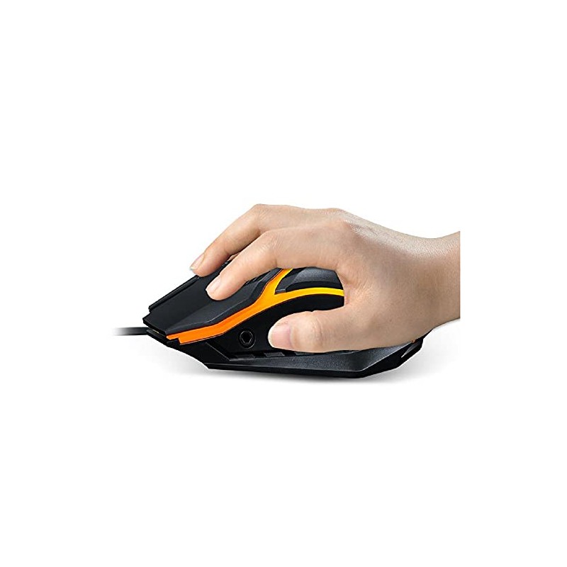 Tech1 Wired Gaming Mouse - USB Optical Computer [RGB] Mouse,1200