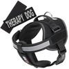 Dogline Vest Harness for Dogs and 2 Removable Therapy Dog