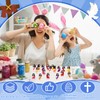 Bememo 100 Pcs Jesus Toys Little Jesus Figurine Miniature Jesus