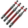 4Pcs CVD Front Rear Drive Shaft Metal Transmission Axle for