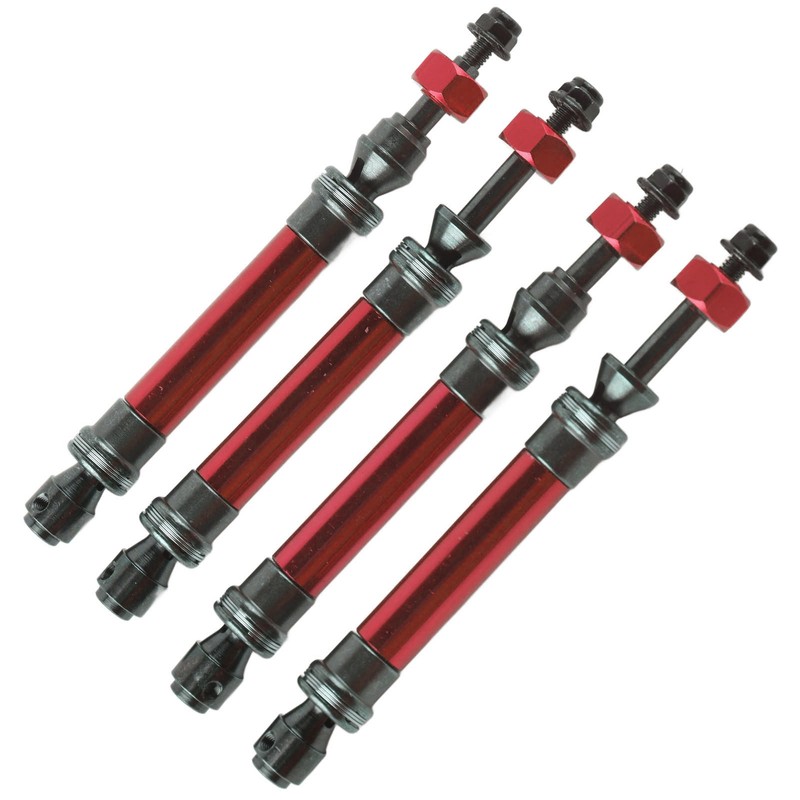 4Pcs CVD Front Rear Drive Shaft Metal Transmission Axle for