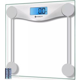 Etekcity Bathroom Scale for Body Weight, Digital Accurate & Large LCD Backlight Display,