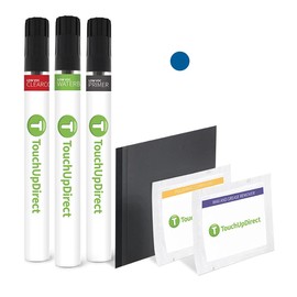 TouchUpDirect B637P-U Boost Blue Compatible with Honda Exact Match Touch Up Paint Brush - Platinum Kit