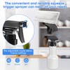 Window Vacuum Squeegee Cordless, Handheld Window Vac with Multi-Purpose Spray