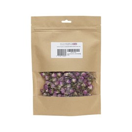 Food Grade A Damask Dried Pink Rose Buds - Rose Tea - Edible Roses - Food Grade - (50g / Over 125 Rose Buds)