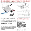 Ceiling Fan Switch Zing Ear ZE-208s E89885 3 Speed 4