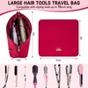 Hair Tools Travel Bag with Heat Resistant Mat and Lining,