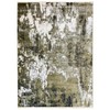 LUXE WEAVERS Bohemian Abstract Green 5' x 7'4" Area Rug