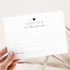 The Little Party Company Advice to the Bride Cards A6,