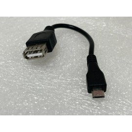 OTG Micro USB Cable Adapter Male to 2.0 Female 6" For Android Phone/Tablet