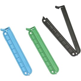 WeLoc CLIP-it PA110B2 4.3 inches (110 mm) x 3 Piece Set (Blue Green Black)
