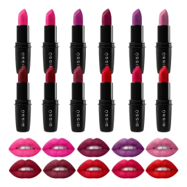 Bissú Kit Set 12 Labiales Bissu Humectantes Rojos/morados