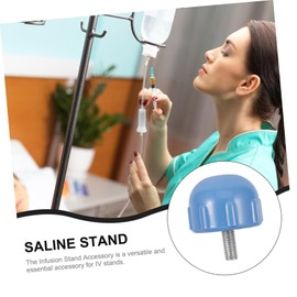 Outanaya Infusion Stand Handle Fixator Replacement Screw Cap Accessory for Stands Easy Installation Support for Medical Needs