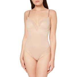 Triumph Women's True Shape Sensation Bswp Bodysuit, Beige, Size 18