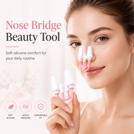 Silicone Nose Shaping Clip Set for Beauty Routines – Portable Cosmetic Nose Tool for Men & Women