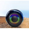 GlareWheel M3 Hoverboard LED Light Bluetooth Chrome Blue