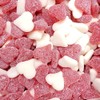 Candy Retailer Sour Sanded Gummi Valentine Hearts 2 Lb