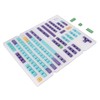 PBT Keycaps 150 Keys 5 Sides Sublimation for Cherry Height