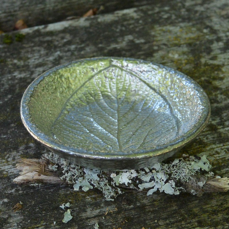 Gorgeous Solid Lead-Free Pewter Trinket Dish, Inspired by English Summer