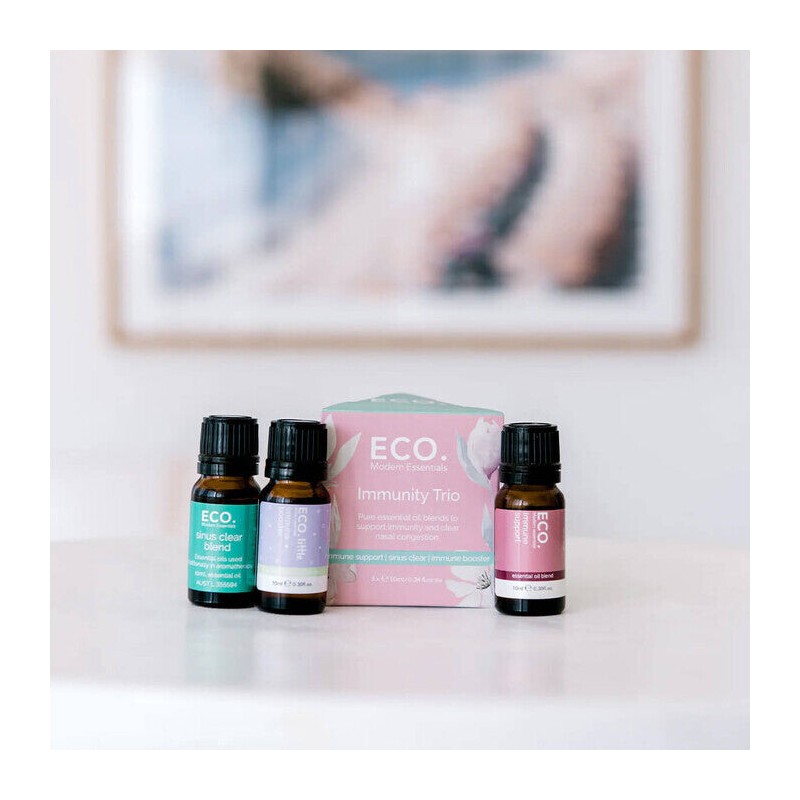 ECO. Modern Essentials Immunity Essential Oil Trio, 3 x 10ml