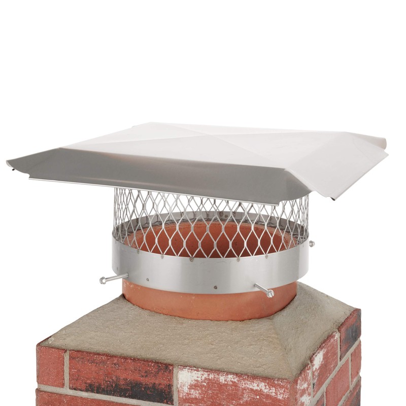 Draft King SS12U Round Bolt On Stainless Steel Single Flue