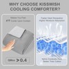 kisswish Twin Cooling Comforter for Hot Sleepers & Night Sweats,