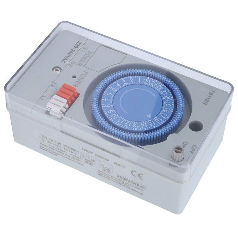 Mechanical Timer Automatic 24 Hours Low Power Consumption Time Switch