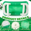PullCrease 1 Pcs Inflatable Soccer Field Beverage Cooler with Goal