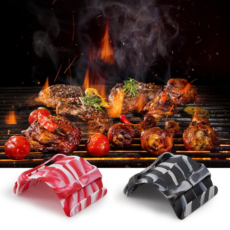 GRIPmitt Silicone Kitchen Mitt - 2pk Set (CAMO Black, Small/Medium)