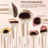 Brochas de Maquillaje Profesional 49 piezas – Set completo con