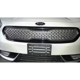 20 Front Bumper License Plate Tag Holder Mount Mounting Relocator Adapter Kit Bracket for KIA (All Models) Quantity Discount(9.95$ to 6.50$) (Each with 2 Screws + 4 Bolts & 4 Built in Nuts) (20)