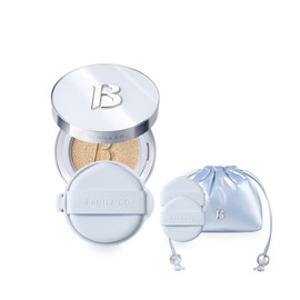 Banila Co. [바닐라코] 커버리셔스 얼티밋 화이트 쿠션 에어 본품 14g + 리필 14g (SPF50+ PA++++) (증정: 블루 버킷 파우치+퍼프 2P) [Banila Co] Covericious Ultimate White Cushion Air Full Size 14g + Refill 14g (SPF50+ PA++++) (Gift: Blue Bucket Pouch + 2 Puff)