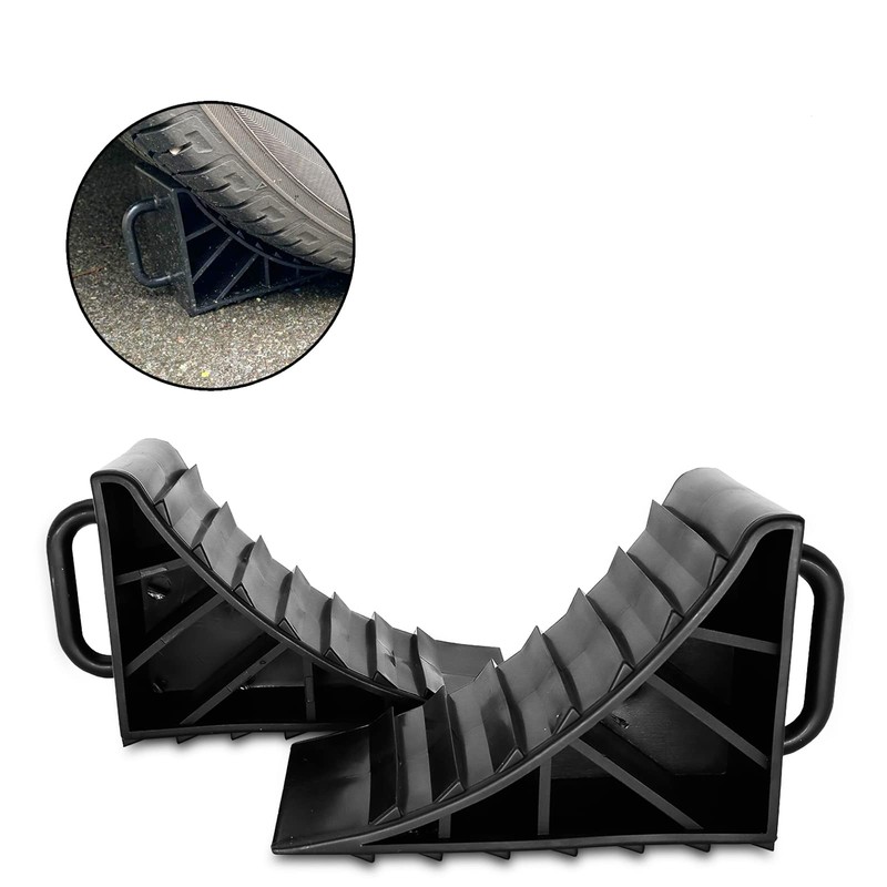 2 x Trailer Wedges Wheel Chocks Wheel Chocks Brake Wedges