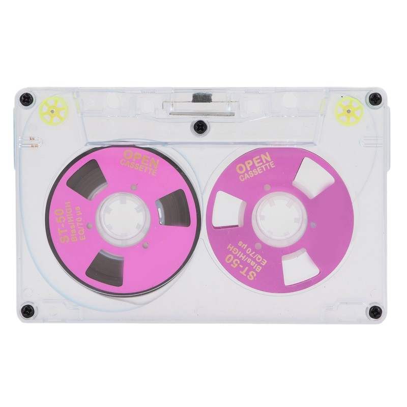 Blank Cassette Tapes for Recording Audio Tapes Low Noise High